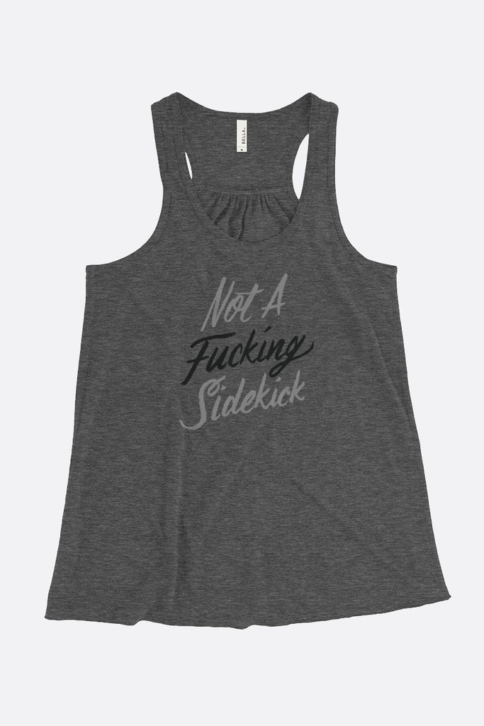 Not A Sidekick Women's Flowy Racerback Tank | V.E. Schwab Official Collection