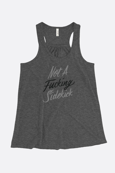 Not A Sidekick Women's Flowy Racerback Tank | V.E. Schwab Official Collection