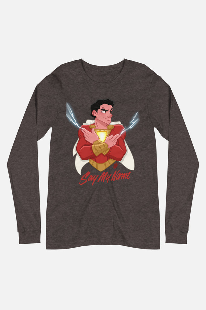 Say My Name Unisex Long Sleeve Tee | Butternut Gouache x Jordandene