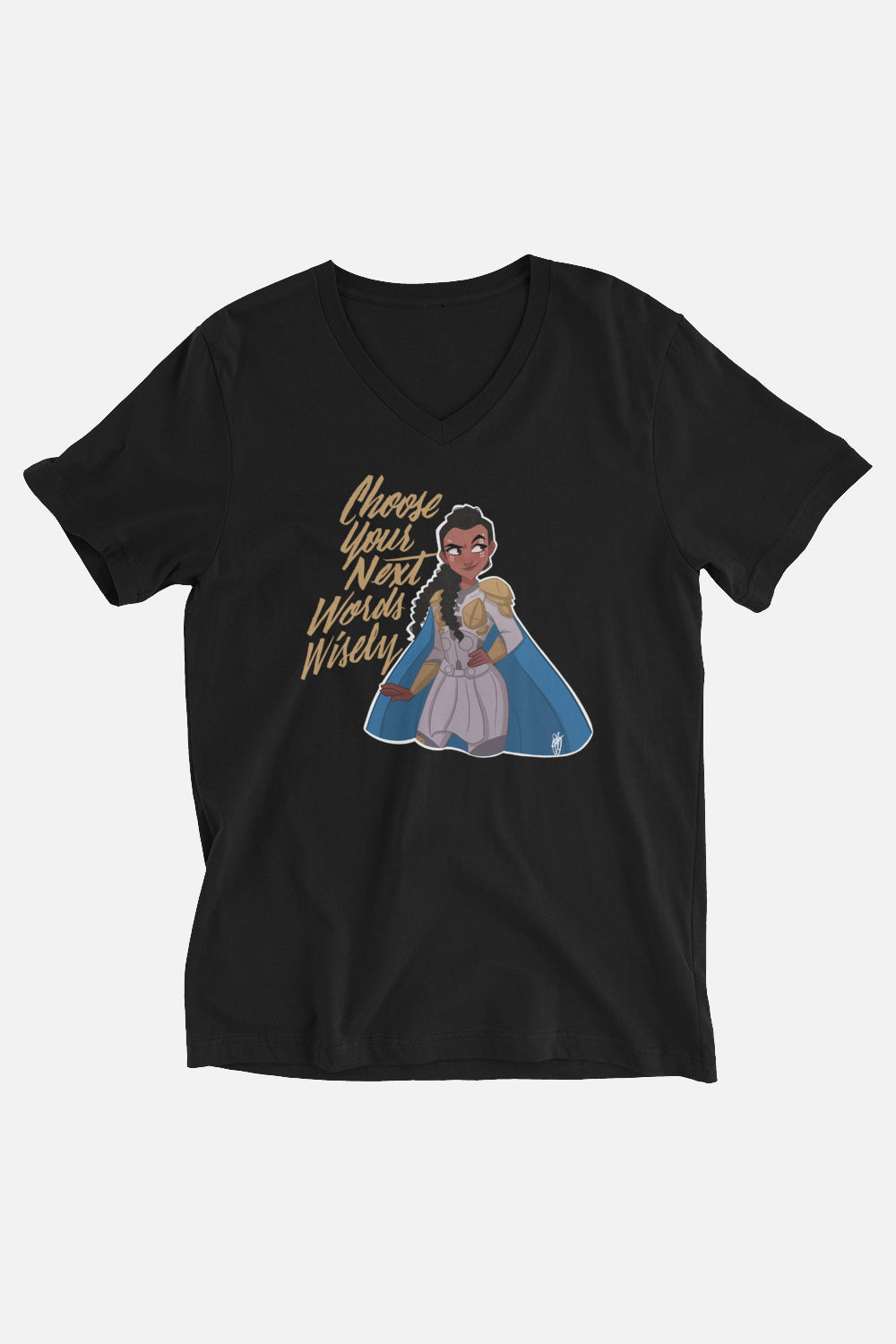 Choose Wisely Unisex V-Neck T-Shirt