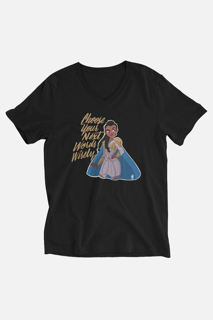 Choose Wisely Unisex V-Neck T-Shirt