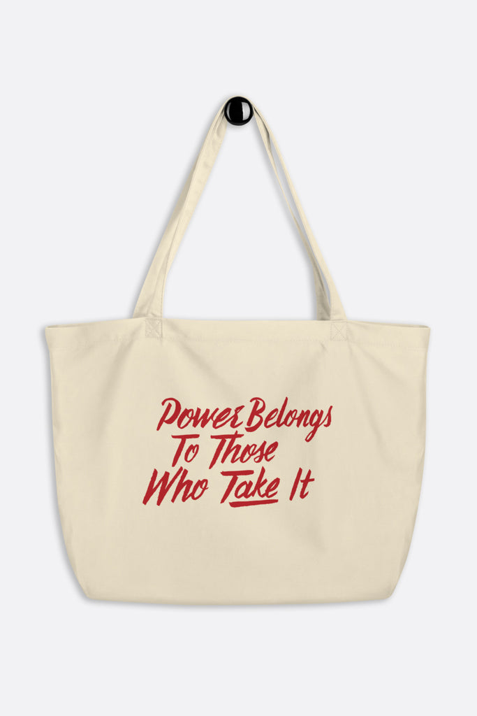 Power Belongs Large Eco Tote Bag | V.E. Schwab Official Collection