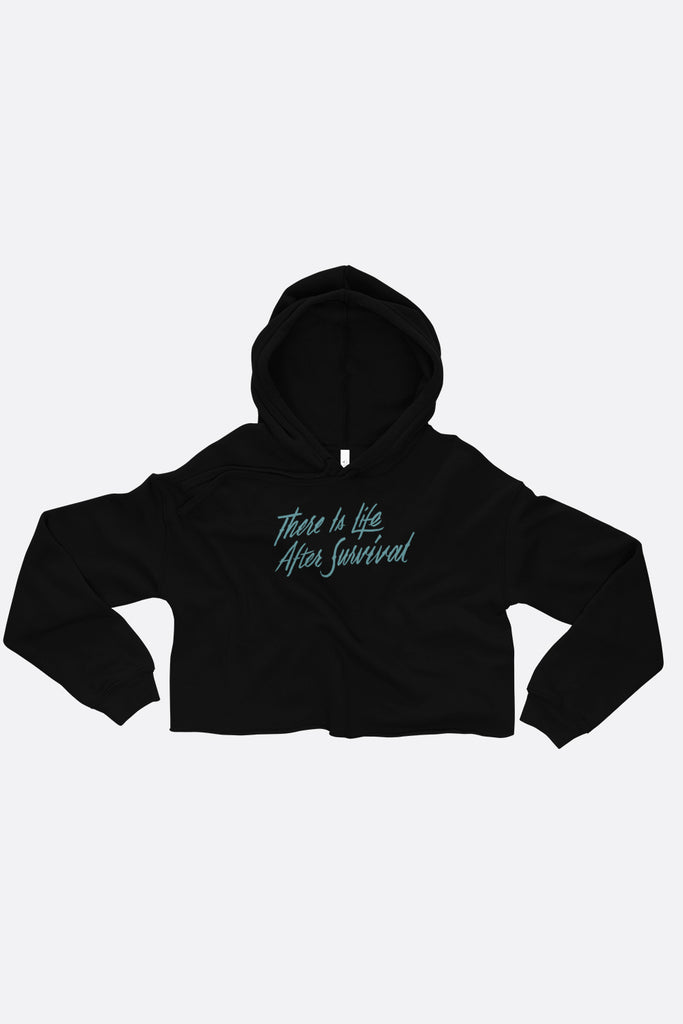 There is Life After Survival Crop Hoodie | Mackenzi Lee
