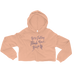 Falling Through Space Crop Hoodie | Patreon Exclusive