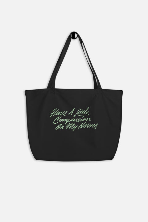 My Nerves! Large Eco Tote Bag | Pride and Prejudice