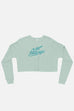 Not Today Fitted Crop Sweatshirt