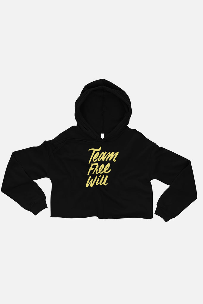 Team Free Will Fitted Crop Hoodie