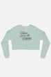 Fortune Favors the Flirtatious Crop Sweatshirt | Mackenzi Lee