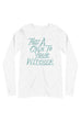 Toss a Coin Unisex Long Sleeve Tee