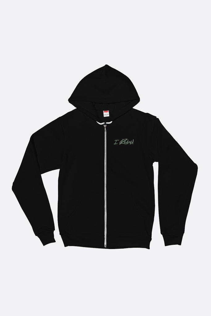 I Rebel Zipper Hoodie