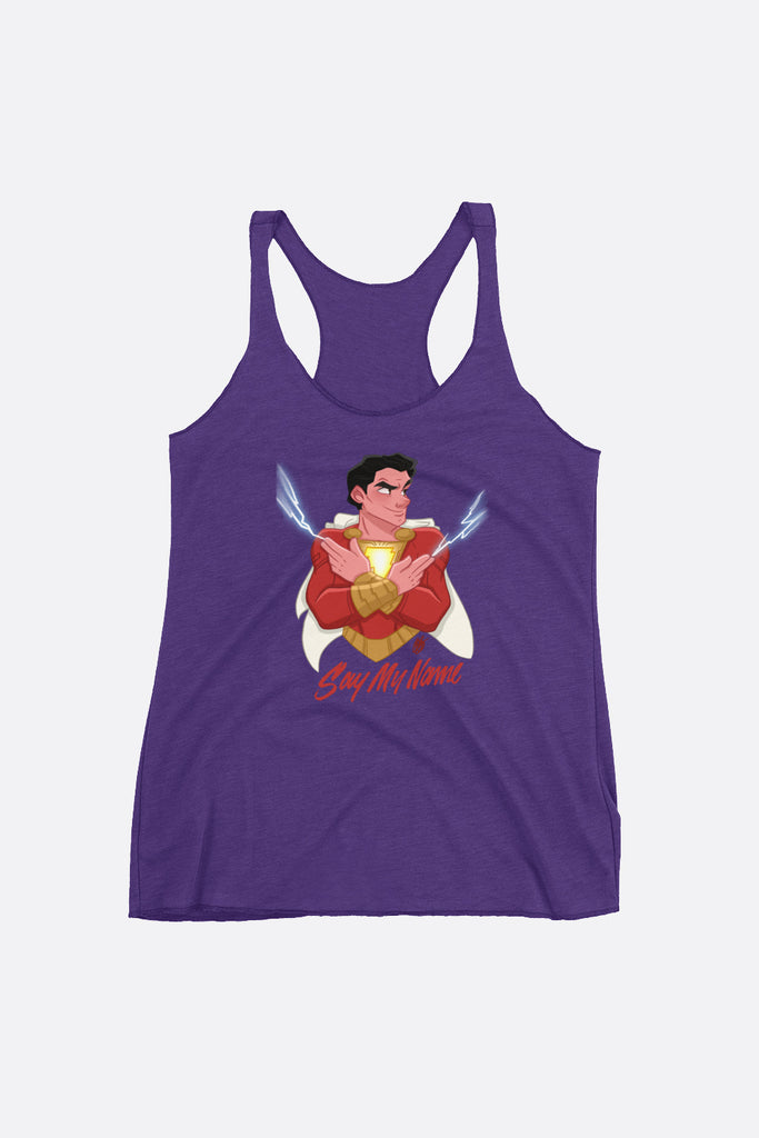 Say My Name Women's Racerback Tank | Butternut Gouache x Jordandene