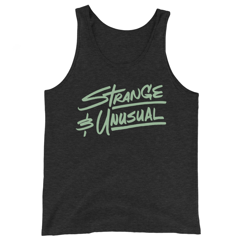 Strange and Unusual Unisex Tank Top | Patreon Exclusive
