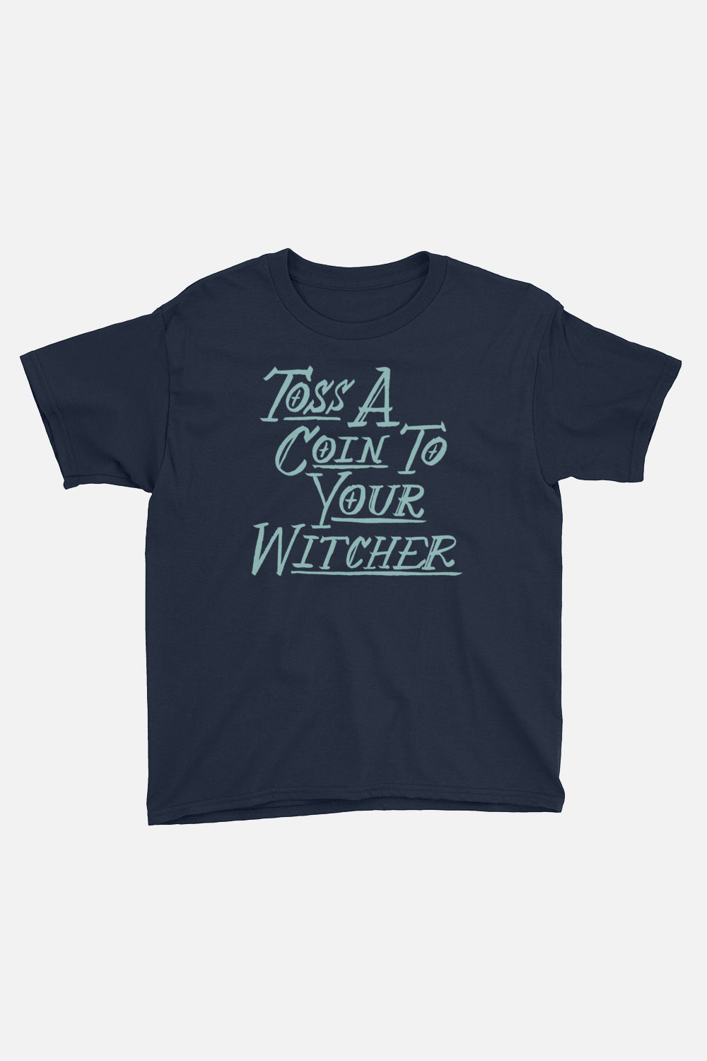 Toss a Coin Kids Short Sleeve T-Shirt