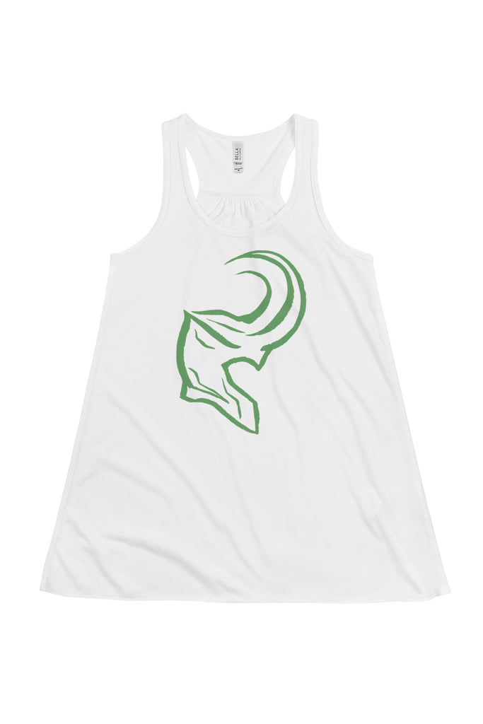 Trickster Fitted Flowy Racerback Tank