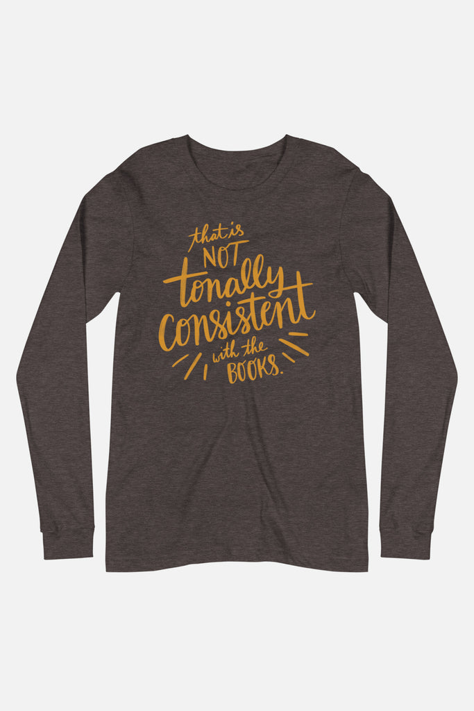 Tonally Consistent Unisex Long Sleeve Tee