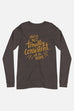 Tonally Consistent Unisex Long Sleeve Tee