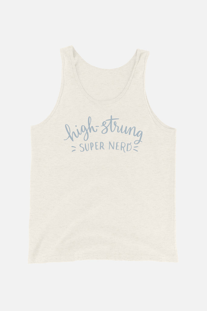 High-Strung Super Nerd Unisex Tank Top