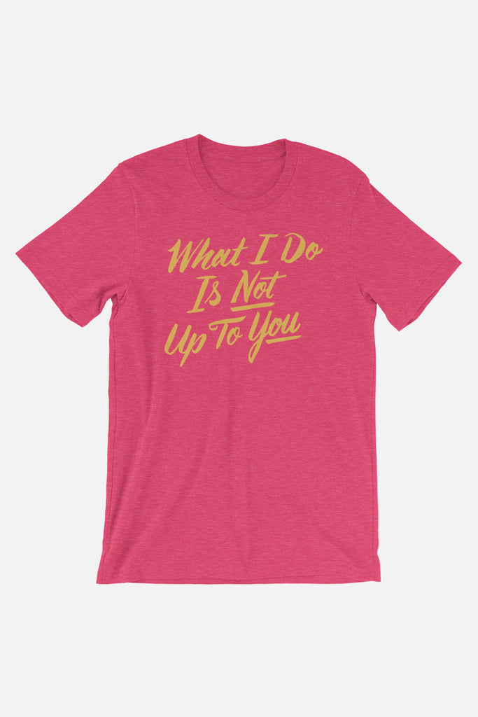 What I Do Unisex T-Shirt