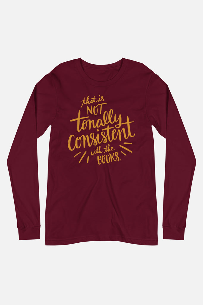 Tonally Consistent Unisex Long Sleeve Tee