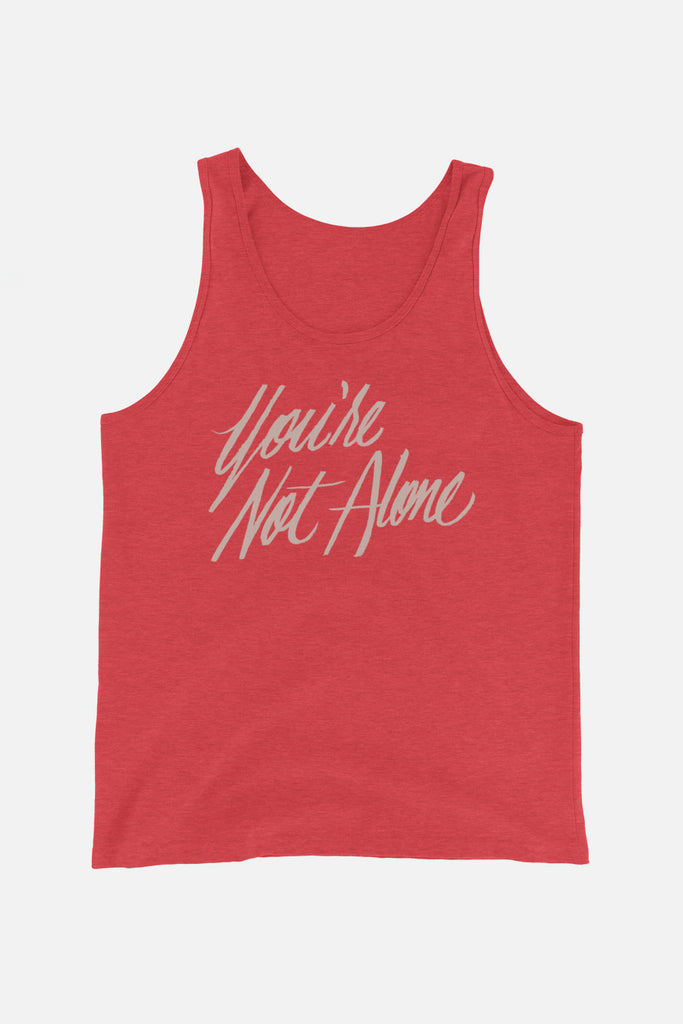 You're Not Alone Unisex Tank Top