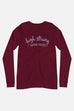 High-Strung Super Nerd Unisex Long Sleeve Tee