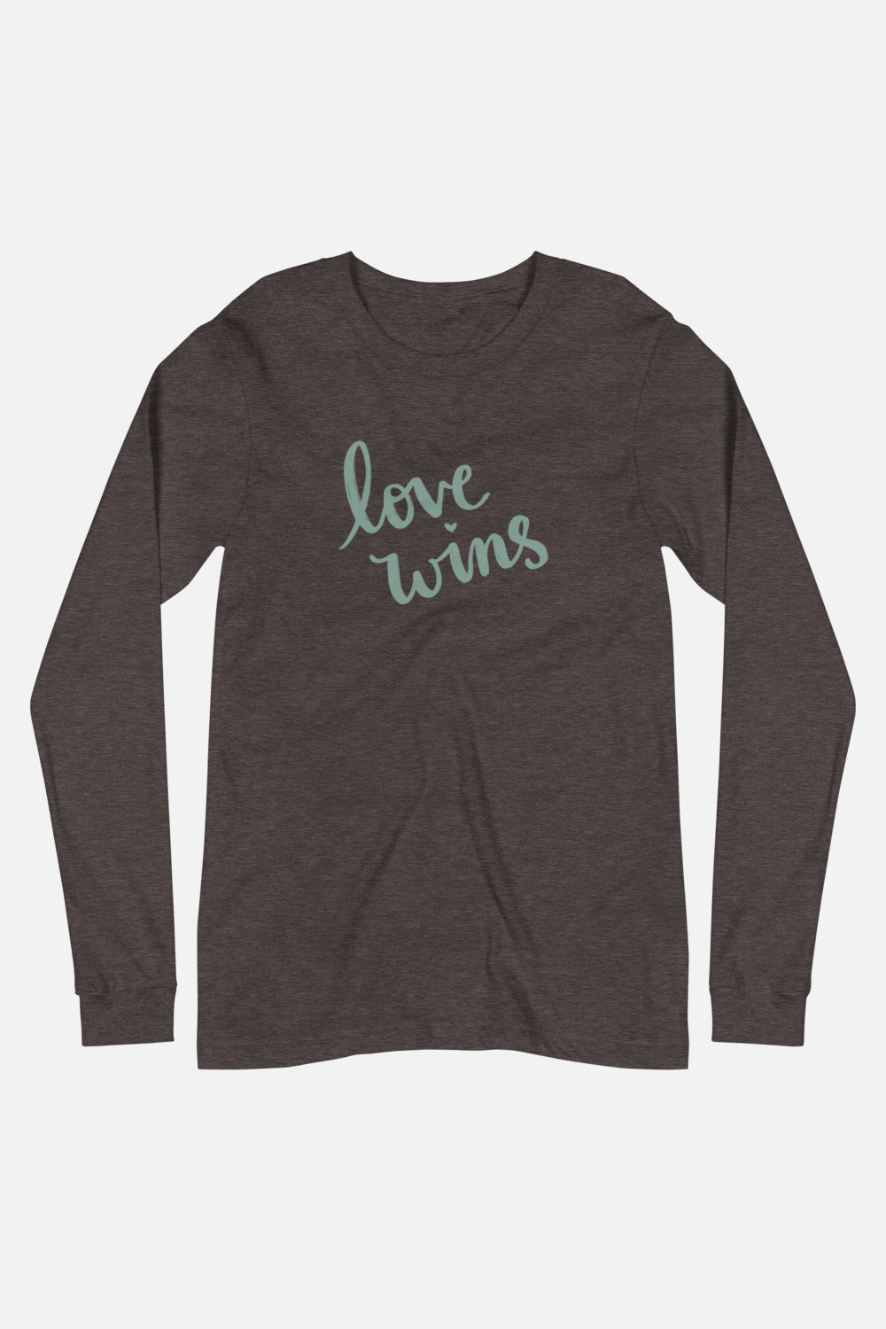 Love Wins Unisex Long Sleeve Tee