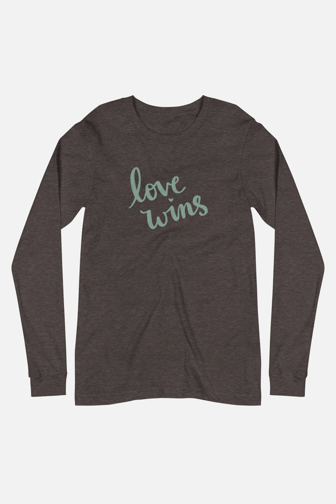 Love Wins Unisex Long Sleeve Tee