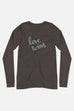 Love Wins Unisex Long Sleeve Tee