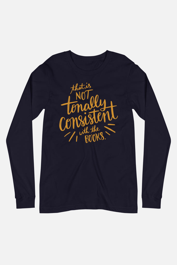 Tonally Consistent Unisex Long Sleeve Tee