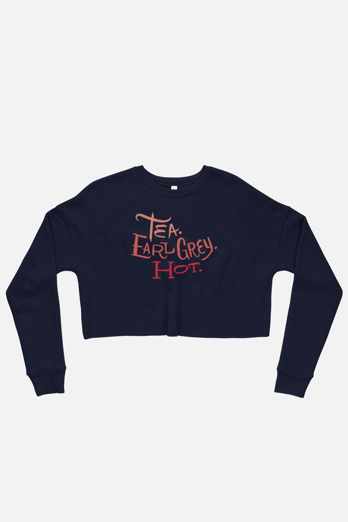 Earl Grey Crop Sweatshirt