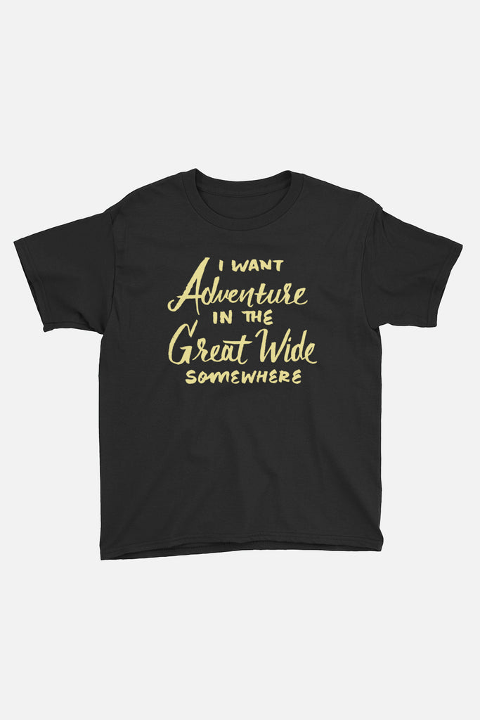 I Want Adventure Kids T-Shirt