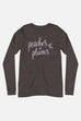 Peaches + Plums Unisex Long Sleeve Tee