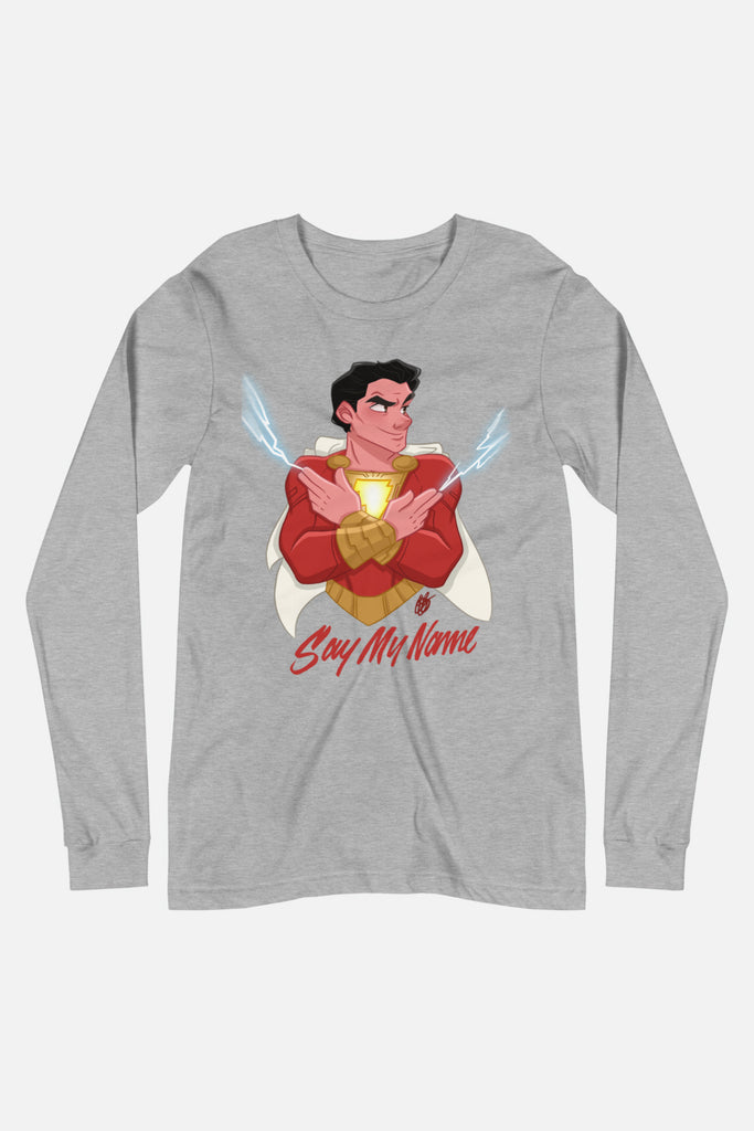 Say My Name Unisex Long Sleeve Tee | Butternut Gouache x Jordandene