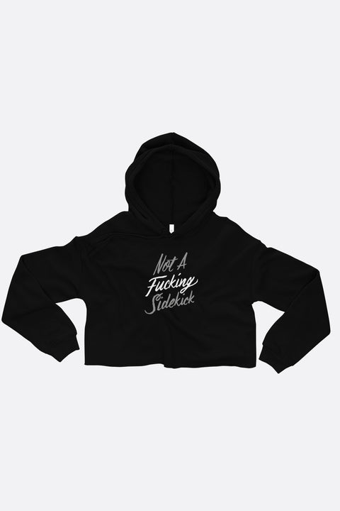 Not a Sidekick Crop Hoodie | V.E. Schwab Official Collection