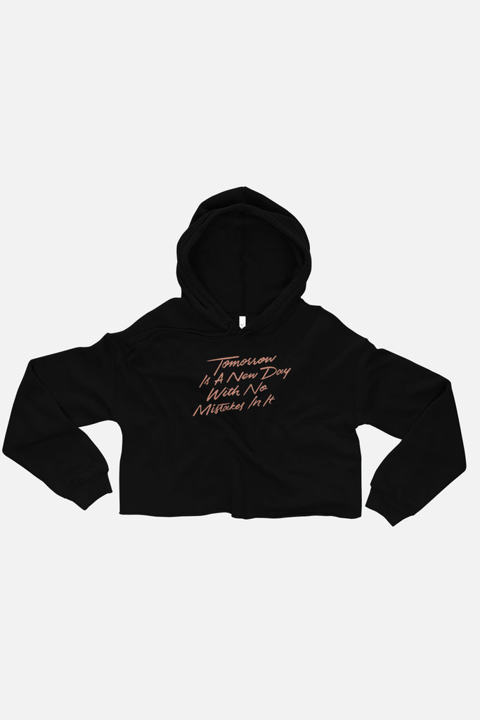 Tomorrow is a New Day Fitted Crop Hoodie | Anne of Green Gables