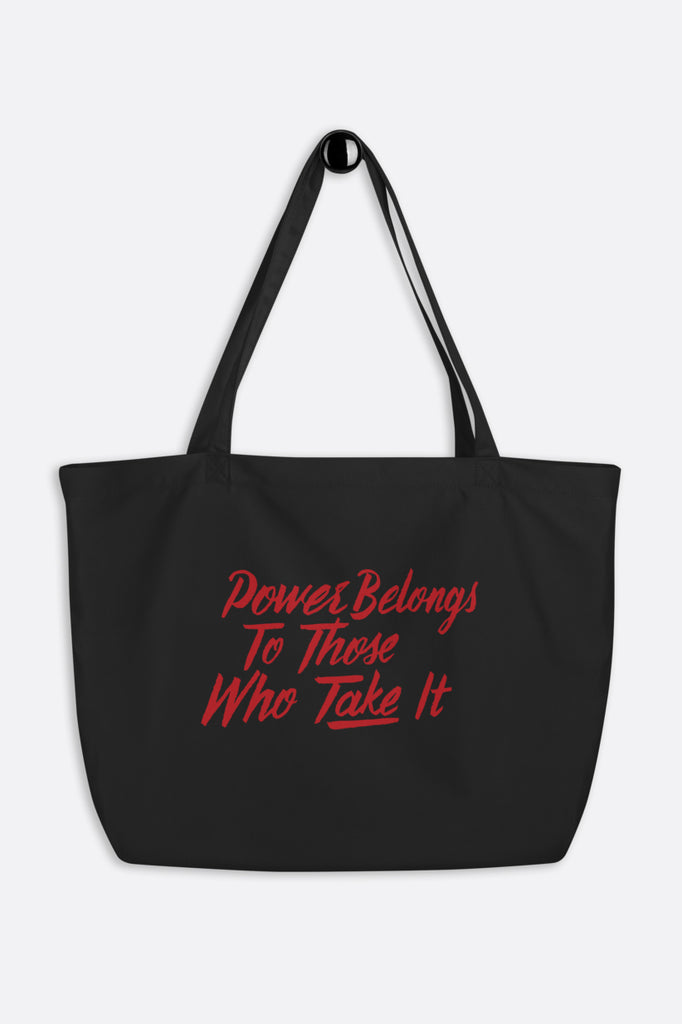 Power Belongs Large Eco Tote Bag | V.E. Schwab Official Collection