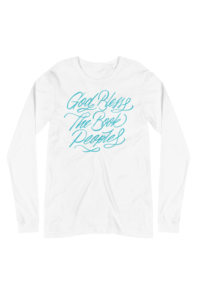 God Bless the Book People Unisex Long Sleeve Tee | Mackenzi Lee