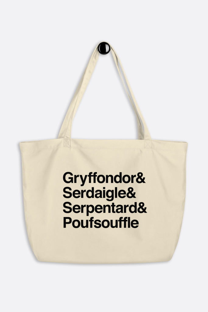 French School Large Eco Tote Bag