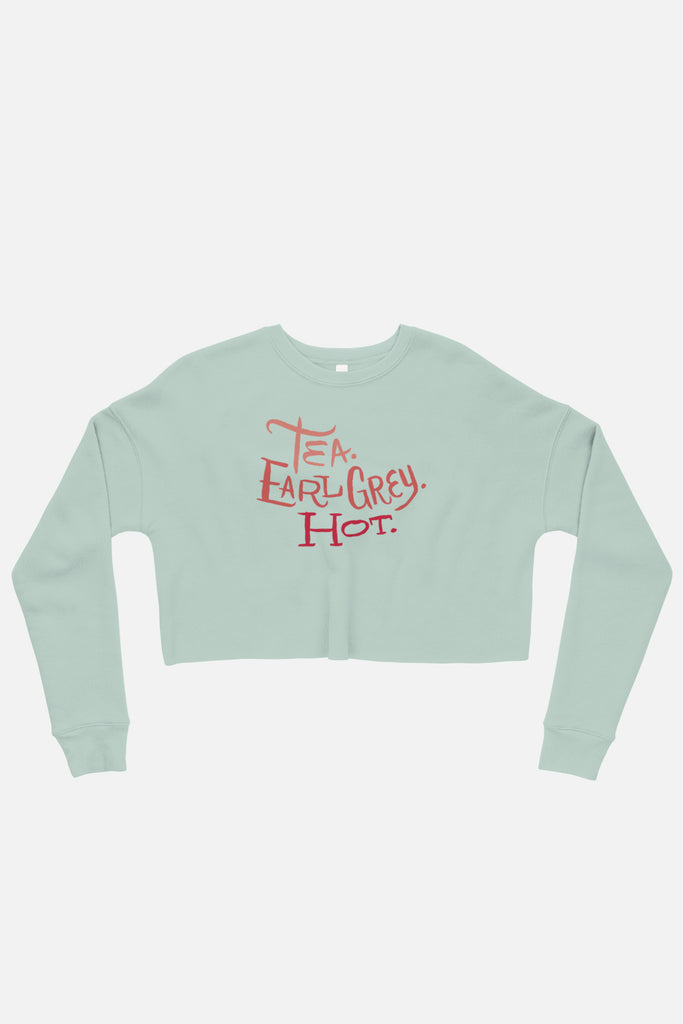Earl Grey Crop Sweatshirt
