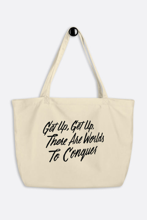 Get Up Large Eco Tote Bag | V.E. Schwab Official Collection