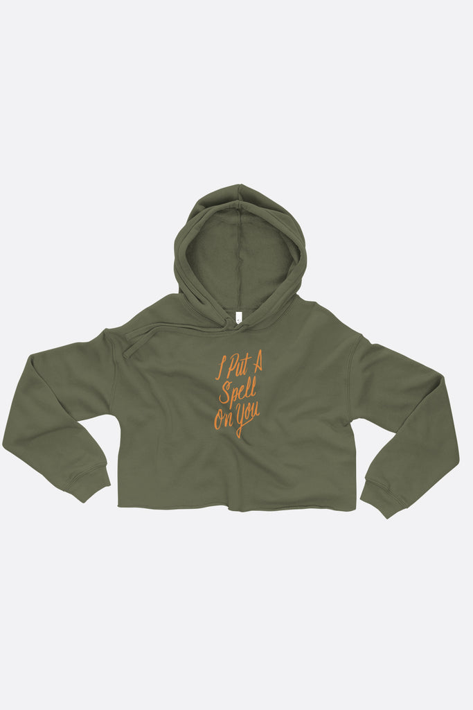 Put a Spell on You Crop Hoodie