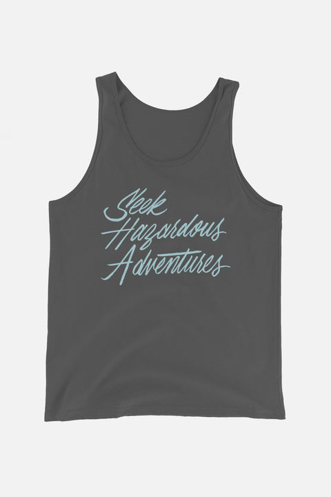 Seek Hazardous Adventures Unisex Tank Top