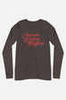 Calmly Eating Muffins Unisex Long Sleeve Tee | The Importance of Being Earnest