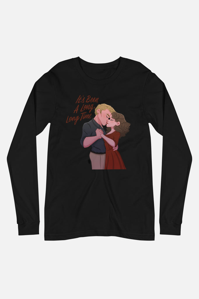 Let's Dance Unisex Long Sleeve Tee | Butternut Gouache x Jordandene