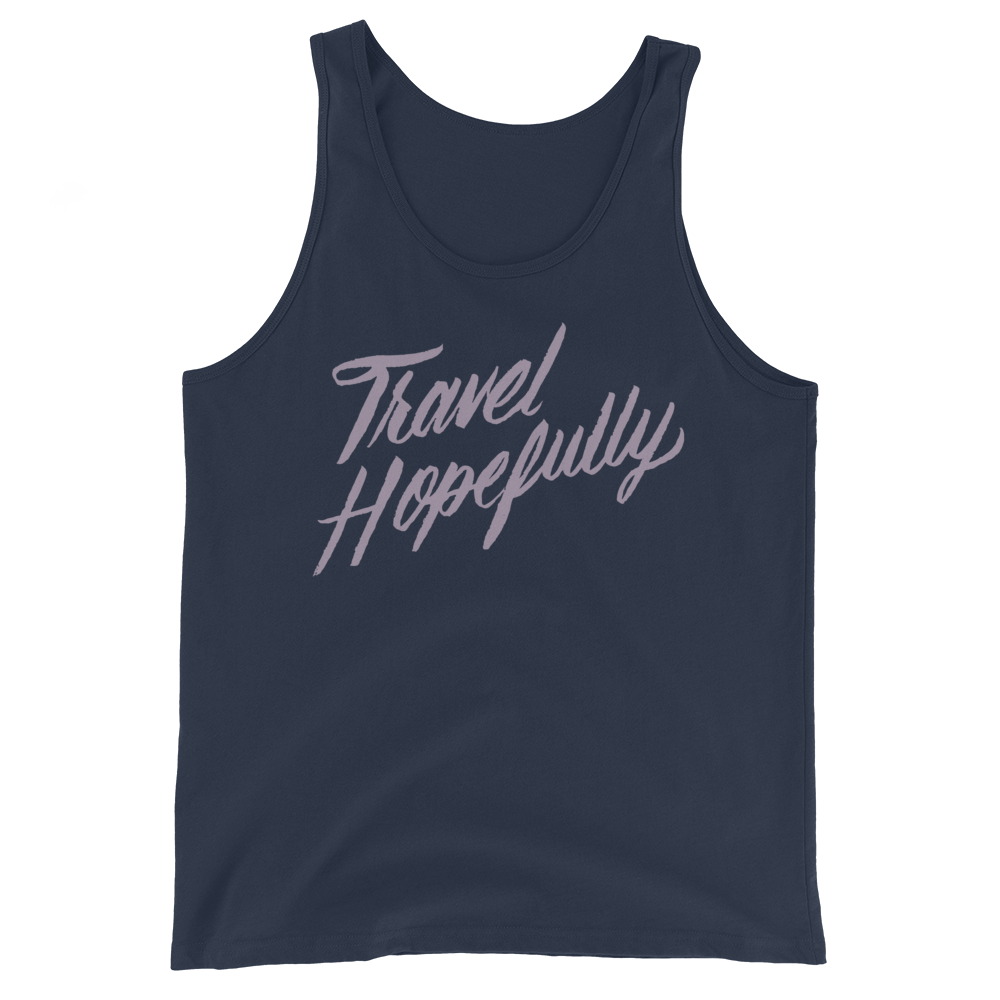 Travel Hopefully Unisex Tank Top | Patreon Exclusive