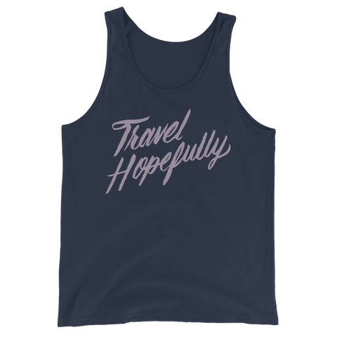 Travel Hopefully Unisex Tank Top | Patreon Exclusive
