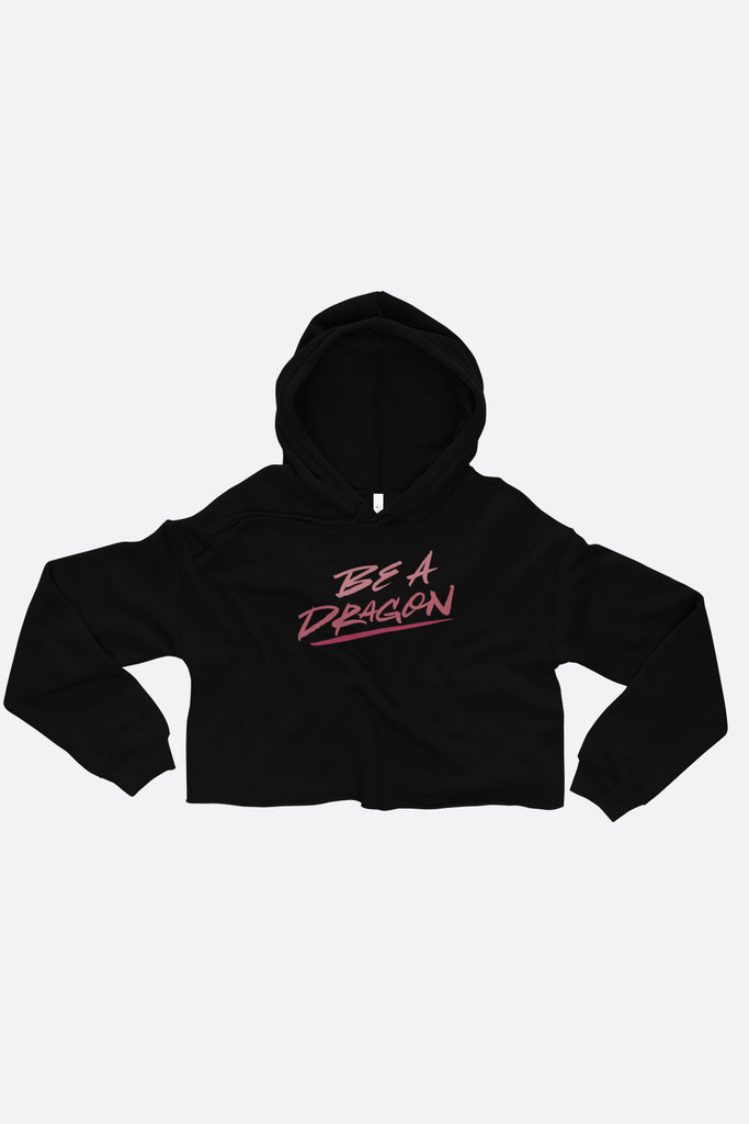 Be A Dragon Crop Hoodie