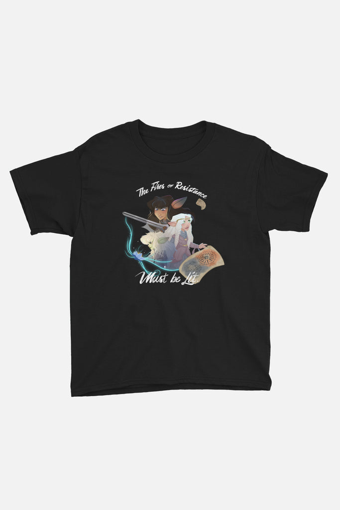 Fires of Resistance Kids T-Shirt