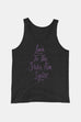 Geekerella Unisex Tank Top | Look to the Stars. Aim. Ignite.