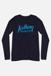Nothing-mancer Unisex Long Sleeve Tee